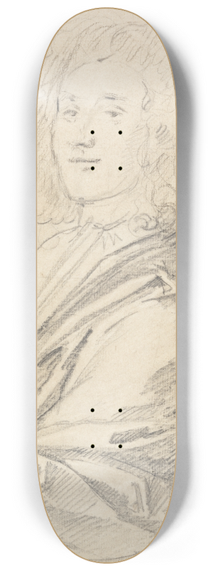 John Vanderbank - Portrait of a Gentleman 8.25 inch art skate deck