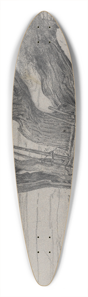 Gustav Kampmann - Drei alte Weiden bei Langenpreising 39.3 inch art pintail longboard deck
