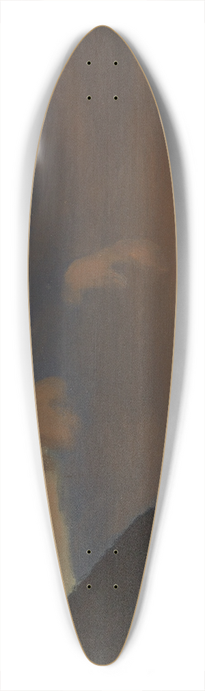 Gustav Kampmann - Gewitterstimmung 39.3 inch art pintail longboard deck