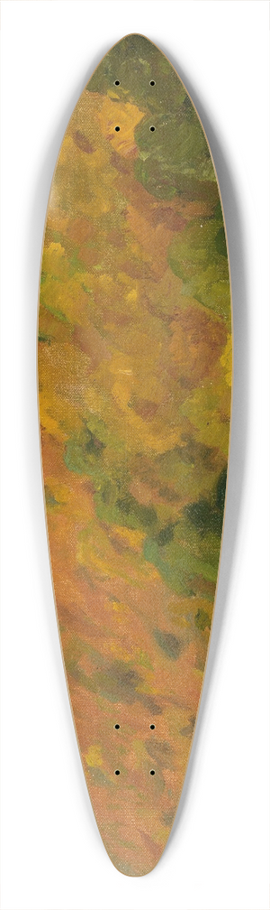 Gustav Kampmann - Herbstwald im Brental 39.3 inch art pintail longboard deck