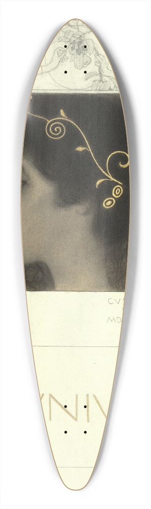 Gustav Klimt - Junius 39.3 inch art pintail longboard deck
