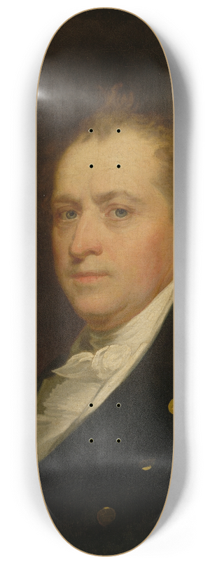 John Vanderlyn - Oliver Wolcott, Jr. 8.25 inch art skate deck