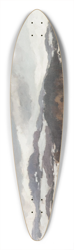 Gustav Macoun - Early Spring 39.3 inch art pintail longboard deck