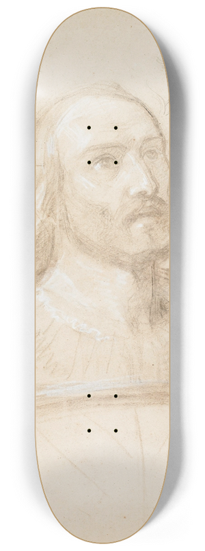 John Vanderlyn - Study for Landing of Columbus 8.25 inch art skate deck
