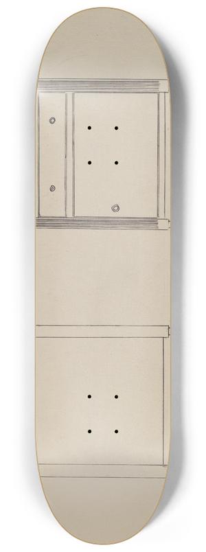 American 20th Century - Wash Stand 8.25 inch art skate deck