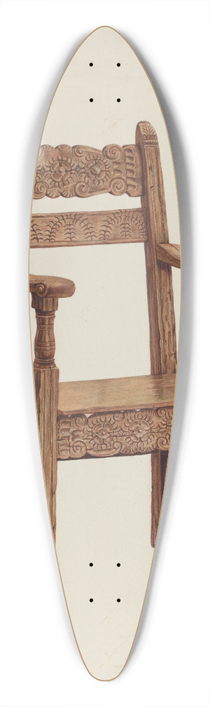 Hal Blakeley - Chair (Arm) 39.3 inch art pintail longboard deck
