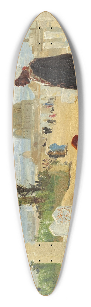 Hans Andersen Brendekilde - Apostlen Jacobs og profeten Zacharias grave 39.3 inch art pintail longboard deck