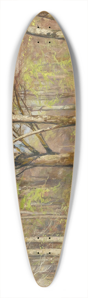 Hans Andersen Brendekilde - Brn i forrsskoven. Anemonerne er sprunget ud 39.3 inch art pintail longboard deck