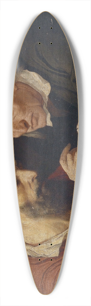 Hans Canon - Der Salamander 39.3 inch art pintail longboard deck