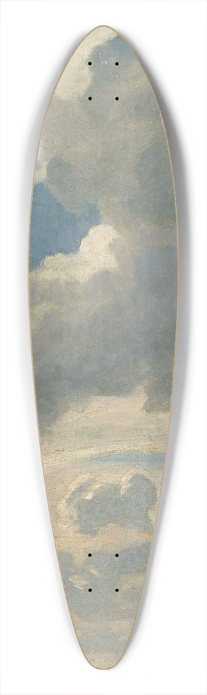 Hans Gude - Air Study 39.3 inch art pintail longboard deck
