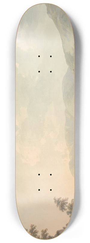 John Warwick Smith - Approach to Belle Grange Park 8.25 inch art skate deck