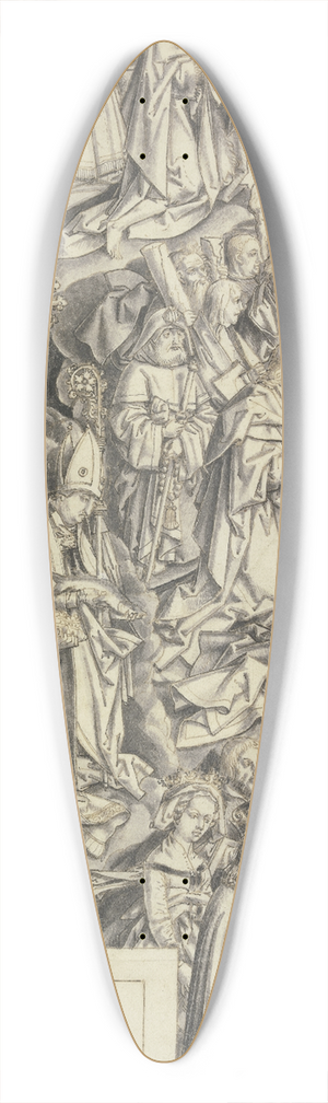 Hans Holbein The Elder - Linker Flgel eines Allerheiligenaltars 39.3 inch art pintail longboard deck