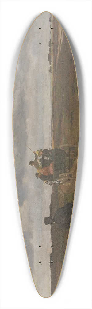 Hans Smidth - Hedelandskab med en dagvogn 39.3 inch art pintail longboard deck
