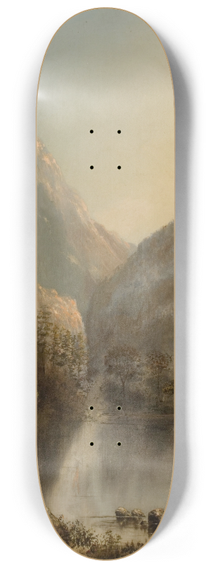 American School - A Lake in the Mountains 8.25 inch art skate deck