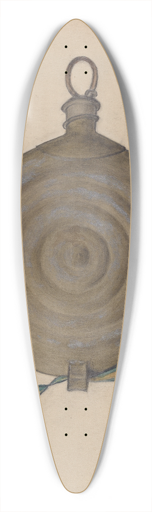 Harold Smith - Canteen 39.3 inch art pintail longboard deck