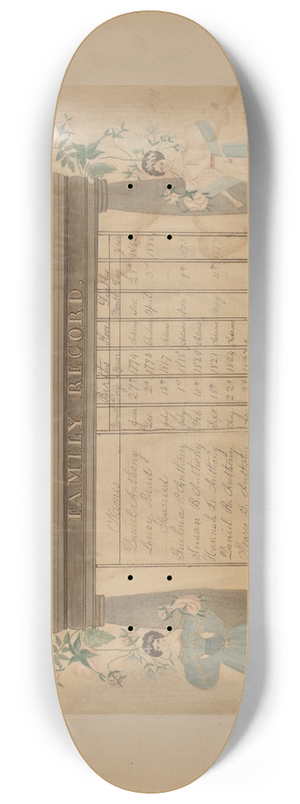 John Wilkes - Family Record 8.25 inch art skate deck