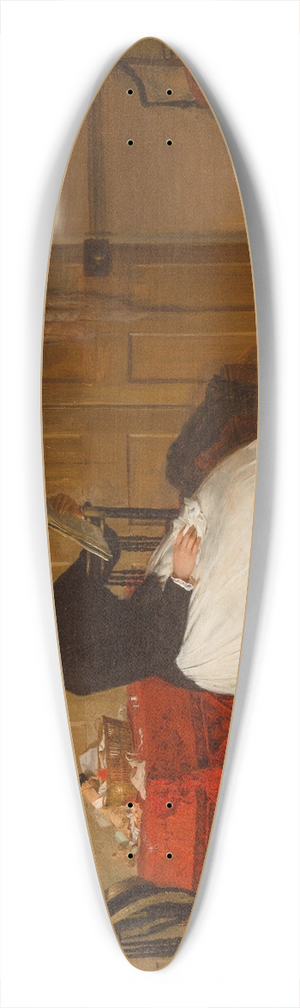 Harry Brooker - The treasured volume 39.3 inch art pintail longboard deck
