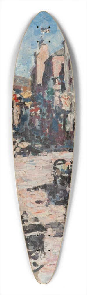 Harry Caldecott - Royal Visit 1925 39.3 inch art pintail longboard deck