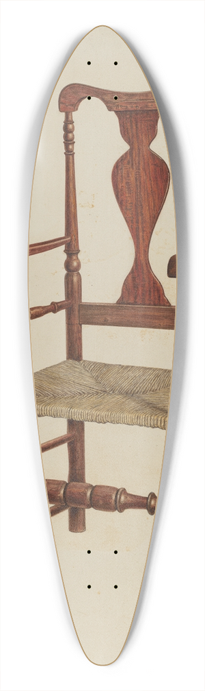 Harry Eisman - Armchair 39.3 inch art pintail longboard deck