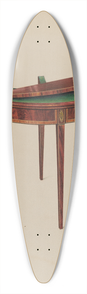 Harry Eisman - Card Table 39.3 inch art pintail longboard deck