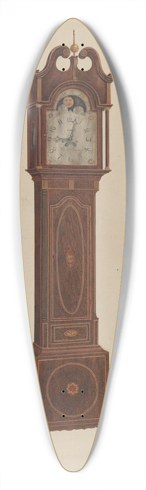 Harry Eisman - Clock 39.3 inch art pintail longboard deck