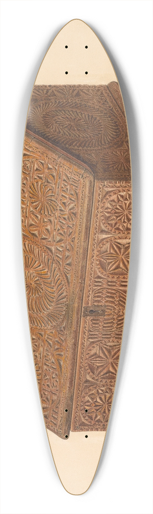 Harry Eisman - Desk Box 39.3 inch art pintail longboard deck