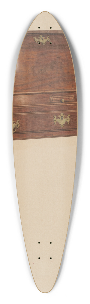 Harry Eisman - Desk 39.3 inch art pintail longboard deck