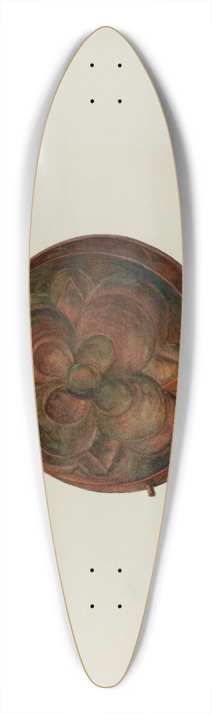 Harry Mann Waddell - Unknown Object 39.3 inch art pintail longboard deck