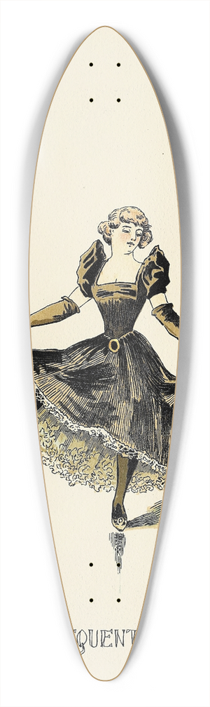 Harry Whitney McVickar - Matrimonial advice pl07 39.3 inch art pintail longboard deck
