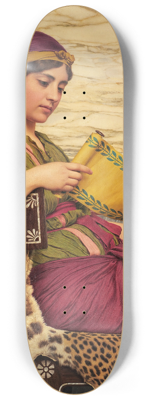 John William Godward - An Edition de Luxe 8.25 inch art skate deck