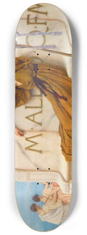 John William Godward - A Priestess Of Bacchus 8.25 inch art skate deck