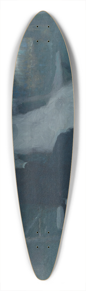 Harvey T. Dunn - John Barleycorn 39.3 inch art pintail longboard deck