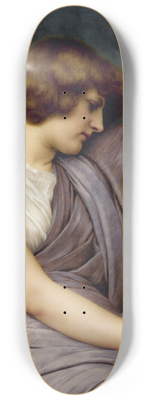 John William Godward - Briseis 8.25 inch art skate deck