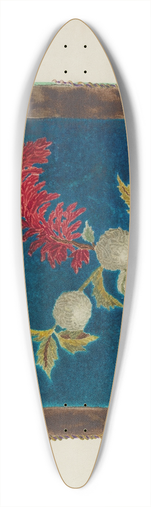 Hazel Sheckler - Fireplace Screen 39.3 inch art pintail longboard deck