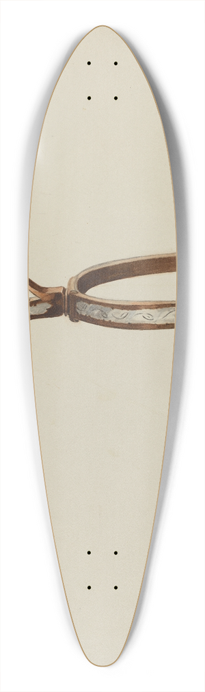 Hazel Sheckler - Spur 39.3 inch art pintail longboard deck