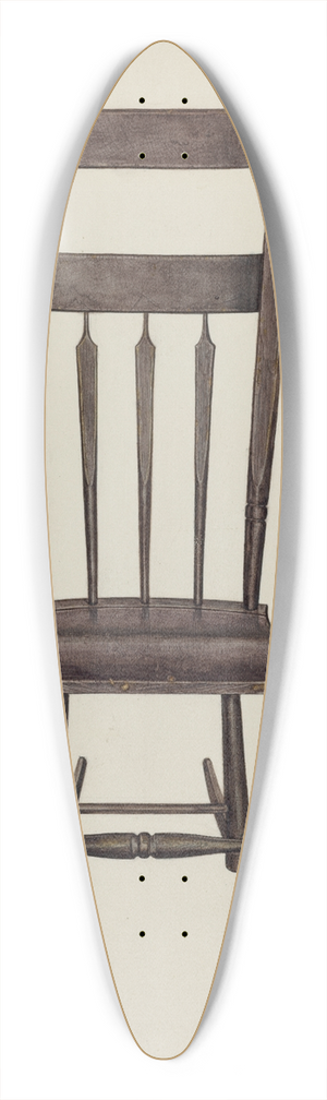 Helen Bronson - Shaker Nursing Chair 39.3 inch art pintail longboard deck