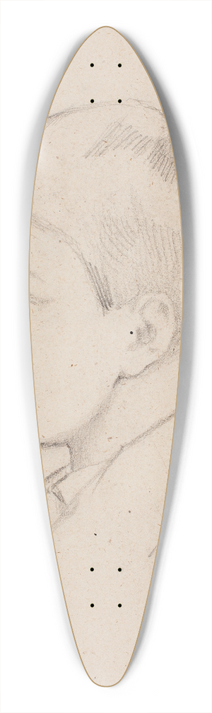 Helene Schjerfbeck - Pojan profiili 39.3 inch art pintail longboard deck
