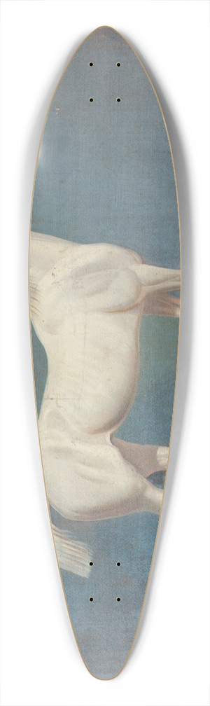 Hema A. Groy - Ein Schimmel 39.3 inch art pintail longboard deck