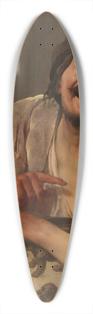 Hendrick Ter Brugghen - Democritus 39.3 inch art pintail longboard deck