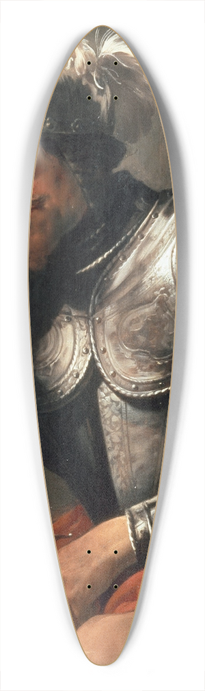 Hendrick Ter Brugghen - Mars Asleep 39.3 inch art pintail longboard deck