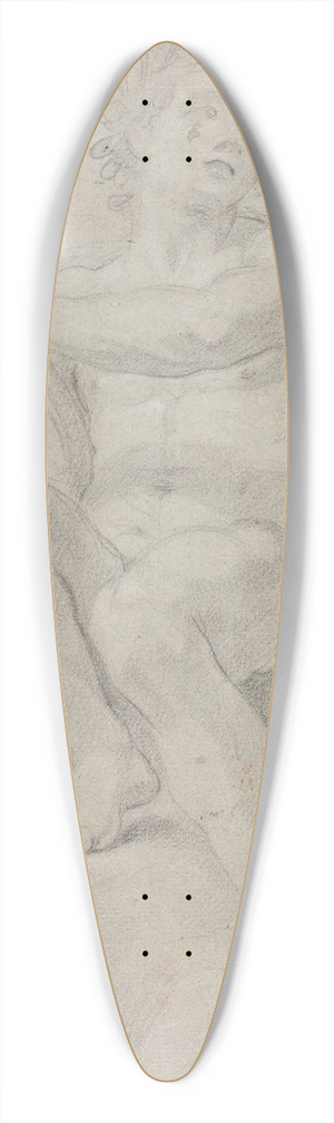 Hendrik Krock - Apollo 39.3 inch art pintail longboard deck