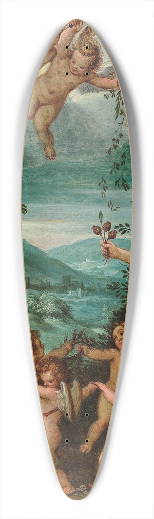 Hendrik van Balen - Apollo and Ceres 39.3 inch art pintail longboard deck