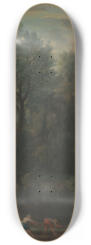 John Wootton - Classical Landscape 8.25 inch art skate deck