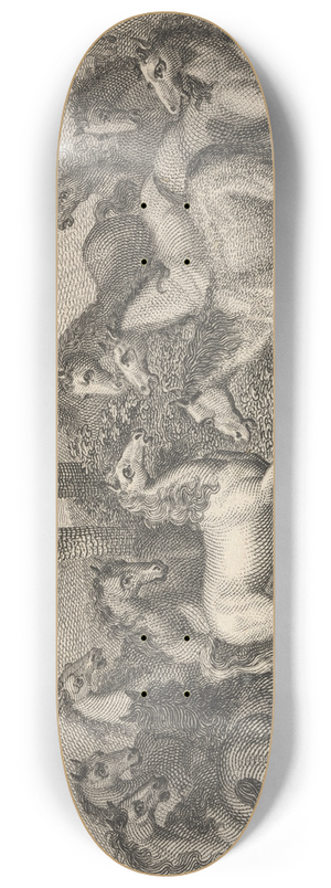 John Wootton - Fable XLIII. The Council of Horses 8.25 inch art skate deck John Wootton - Fable XLIII. The Council of Horses 8.25 inch art skate deck