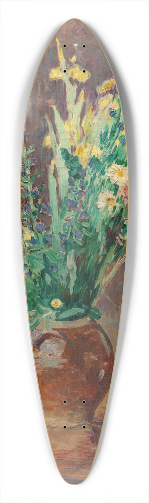 Henri Lebasque - Gerbe de fleurs dans un pot 39.3 inch art pintail longboard deck