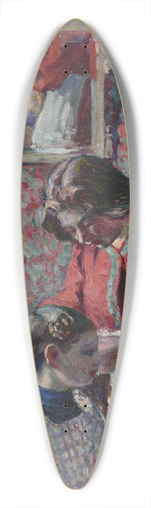Henri Lebasque - Le Coiffure 39.3 inch art pintail longboard deck