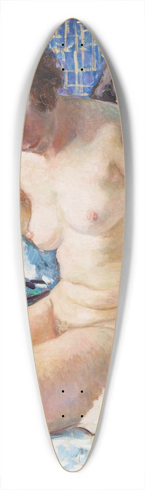 Henri Lebasque - Nu assis prs de la chemine 39.3 inch art pintail longboard deck