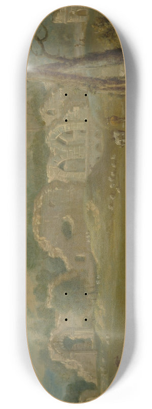John Wootton - Haycart Passing a Ruined Abbey 8.25 inch art skate deck John Wootton - Haycart Passing a Ruined Abbey 8.25 inch art skate deck