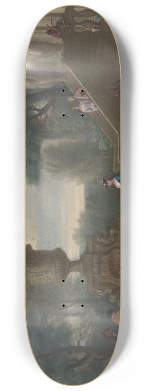 John Wootton - Preparing for the Hunt 8.25 inch art skate deck John Wootton - Preparing for the Hunt 8.25 inch art skate deck