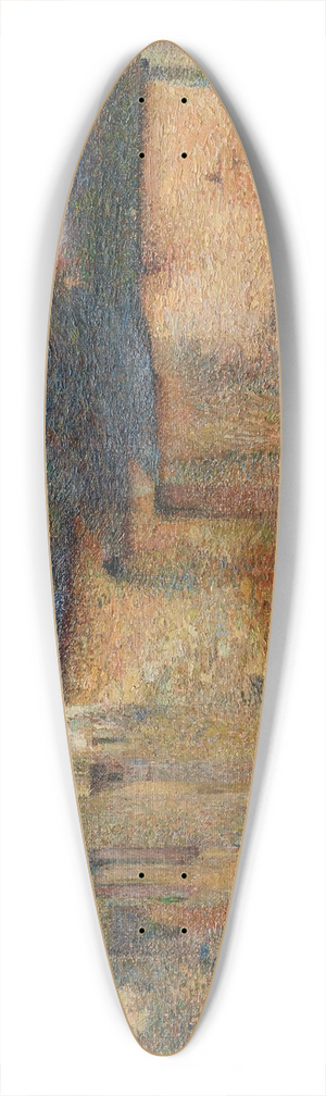 Henri Martin - Chevrire devant une vieille maison  Labastide 39.3 inch art pintail longboard deck